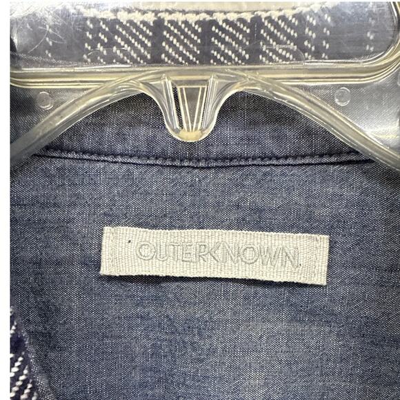 Outerknown Men's Blanket Button Shirt Size Medium - Picture 3 of 7